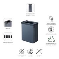 Recycling prullenbak Curver VERTO Blauw 54 L Plastic - thumbnail