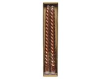 Decoris Dinerkaars swirl kaneel glitter 2stuks - thumbnail