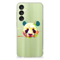 Samsung Galaxy A35 Telefoonhoesje met Naam Panda Color - thumbnail