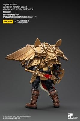 Warhammer The Horus Heresy Action Figure 1/18 Legio Custodes Custodian Venatari Squad Venatari with Kenetic Destroyer 2 13 cm Warhammer The Horus Heresy Action Figure 1/18 Legio Custodes Custodian Venatari Squad Venatari with Kenetic Destroyer 2 13 cm