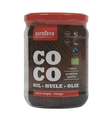 Purasana Kokosolie extra virgin bio 500 Milliliter