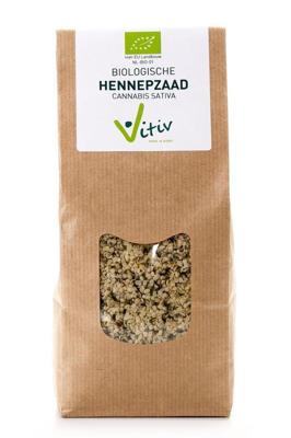 Vitiv Hennepzaad bio 250 Gram Vitiv Hennepzaad bio 250 Gram