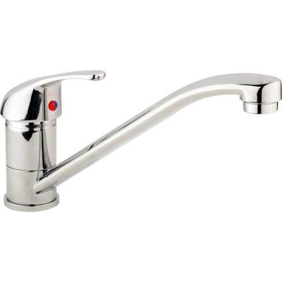 Go by Van Marcke Super eengreepsmengkraan keuken mobiele bek keramische schijven inclusief flexibele slangen en bevestigingsset 182894