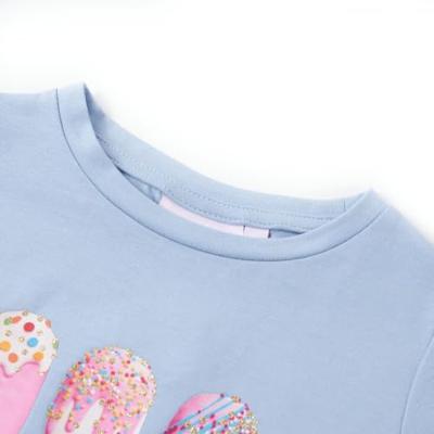 Kindershirt 140 blauw