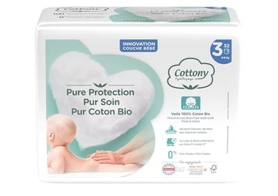 Cottony Baby Diapers Size 3 4 - 9kg 32