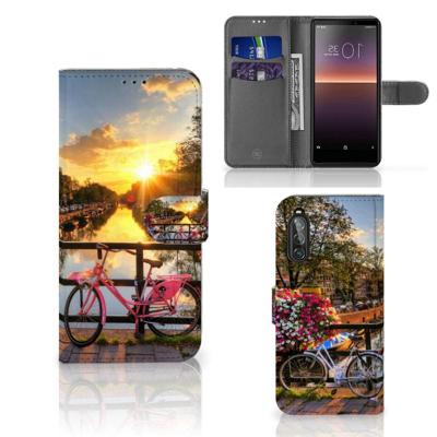 Sony Xperia 10 II | Flip Cover | Amsterdamse Grachten