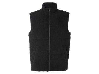 esmara Men Corduroy heren bodywarmer (Zwart, S)