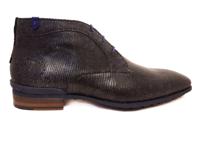 Zwarte Floris van Bommel Veterschoenen - thumbnail