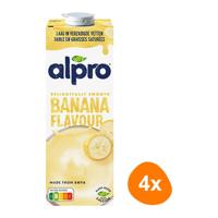 Alpro - Soja Drink Banaan - 4x 1ltr - thumbnail