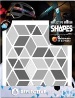 REFLECTIVE BERLIN reflex-sticker "shapes" refl.sticker refl.berlin diamonds grey - thumbnail