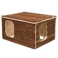 TRIXIE NATURAL LIVING KNAAGDIERHUIS HILKE MET HOOIRUIF 40X32X23 CM - thumbnail