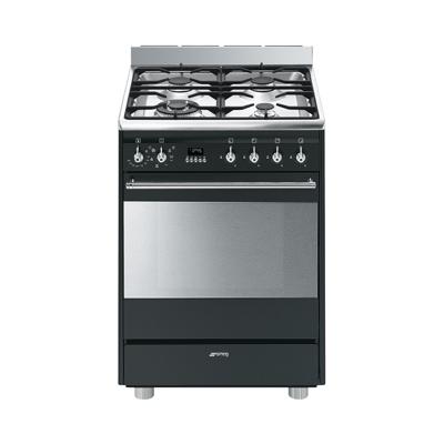 Smeg SNLK61MA9 Gasfornuis Antraciet Smeg SNLK61MA9 Gasfornuis Antraciet