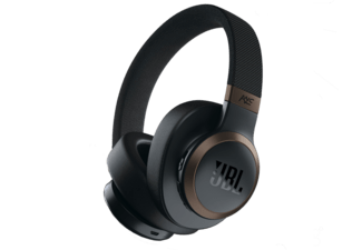 JBL LIVE 650BTNC Draadloze over-ear hoofdtelefoon in zwart, bluetooth oortelefoon met ruisonderdrukking, lange batterijduur en Alexa-integratie, onderweg naar muziek luisteren en telefoneren