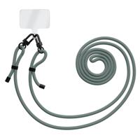 Universeel telefoonkoord met dubbele sluiting - Mosgroen - thumbnail