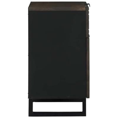 Nachtkastje Walnotenhout 50 x 33 x 60 cm massief mangohout