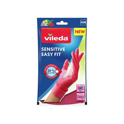 Vileda handschoenen sensitive m 1 paar