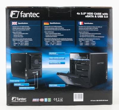 Fantec QB-35US3-6G NAS behuizing - thumbnail