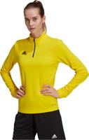 adidas Entrada 22 Trainingstrui 1/4-Zip Dames Geel Zwart - thumbnail