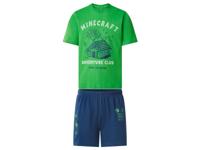 Kinder pyjama (Groen/donkerblauw, 122/128) - thumbnail