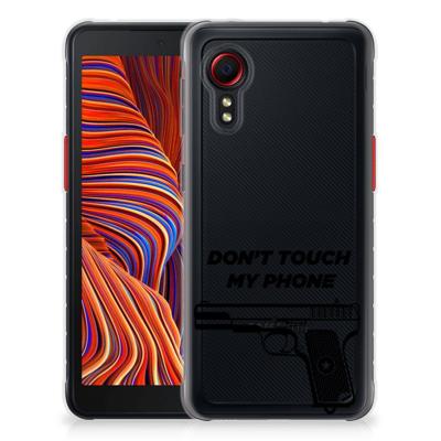 Samsung Galaxy Xcover 5 Silicone-hoesje Pistol DTMP Samsung Galaxy Xcover 5 Silicone-hoesje Pistol DTMP