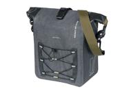 BASIL Tas navigator storm mik studs medium grijs 12-15l - thumbnail