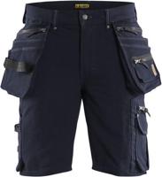 Blåkläder short 4-weg stretch x1900 19881644 | donker marineblauw/zwart | maat 44 - 7330509687635 - thumbnail
