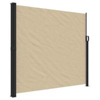 VidaXL Windscherm uittrekbaar 180x600 cm beige - thumbnail