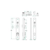 Kruk/kruk paar PRIO rechth. SKG*** rvs mat PC92 LS - thumbnail