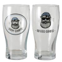 Boltze Home bierglas camper ø8xh16cm - thumbnail