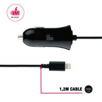 BeHello USB Autolader - iPhone Lightning - thumbnail