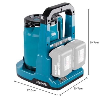 Makita DKT360Z Accu Waterkoker LXT 2x18V Basic Body - thumbnail