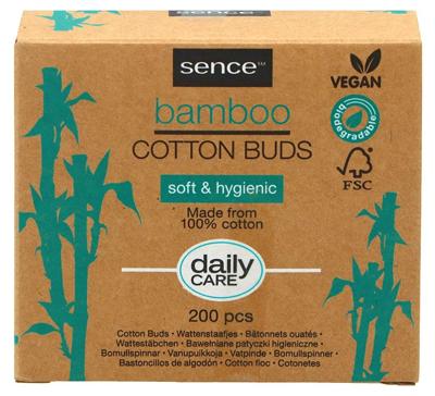 Sence Bamboe wattenstaafjes 200pcs