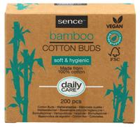 Sence Bamboe wattenstaafjes 200pcs - thumbnail