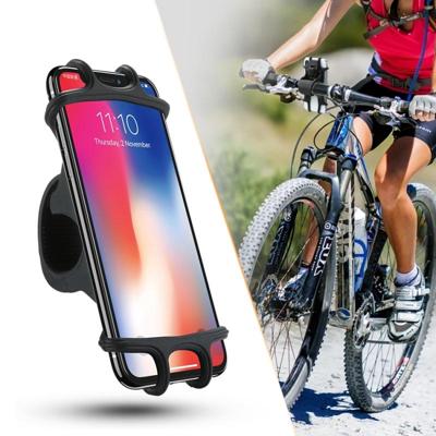 Floveme universele fiets GSM houder geschikt voor 4.0-6.3 inch mobiele telefoons voor iPhone Samsung Huawei Xiaomi Lenovo Sony HTC en andere