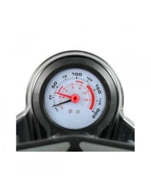 Barbieri standpumpe floor pump für alle ventilarten bis 11 bar / 160 psi