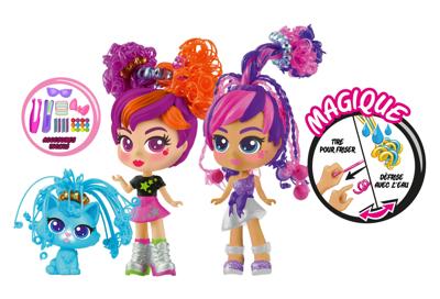 Silverlit Curli Girls Pop Star en Fashionista & Curli Kat Twin Set