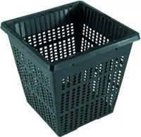 Vierkante vijvermand 11x11x11 cm - thumbnail