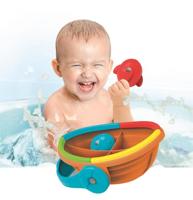 Clementoni baby vissen vangen kleurenspel, 5dlg. - thumbnail