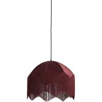 Hanglamp Malagia Velvet Bordeaux 40cm - thumbnail