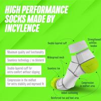 Incylence Ultralight Strides Lage Sokken - thumbnail