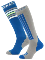 Poederbaas Striped Ski Sokken 2-pack - thumbnail