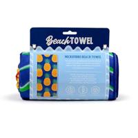 Ananas Print Microvezel Strandhanddoek - thumbnail