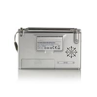 Nedis RDWR1000GY Fm-radio 1,5w Wereldontvanger Alarmfunctie Grijs - thumbnail