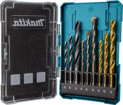 Makita Accessoires Borenset Steen/Hout/Metaal 9-delig - D-71962