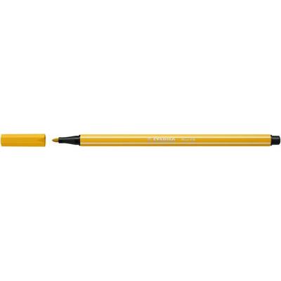 Viltstift stabilo pen 68/87m curry | 10 stuks