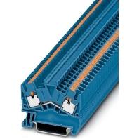 Phoenix Contact 3211812 Doorgangsserieklem 5.2 mm Snelaansluiting Blauw 50 stuk(s) Piece