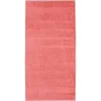 Cawö Cawo Noblesse2 Uni Gezichtsdoekje 30x30 koralle - thumbnail