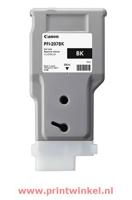 Canon Inktcartridge PFI-207 BK Origineel Zwart 8789 B 001 - thumbnail