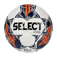 Select Master Grain Zaalvoetbal Maat 4 Wit Grijs Oranje - thumbnail