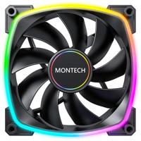 MONTECH Montech AX140 PWM ARGB Lüfter - 140mm, schwarz PC-ventilator (b x h x d) 140 x 140 x 25 mm - thumbnail